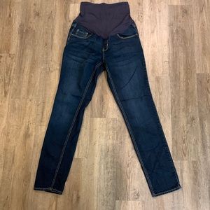 Old Navy Maternity Skinny Blue Jeans Size 8 Long